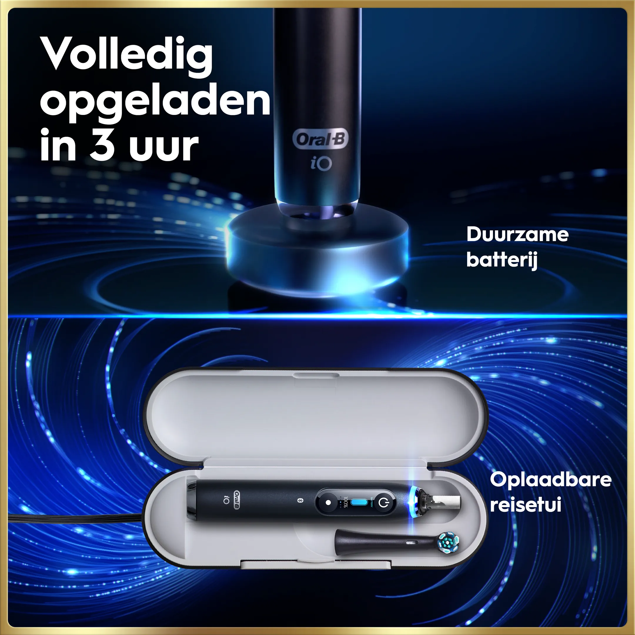 Oral-B Elektrische tandenborstel IO9 zwart