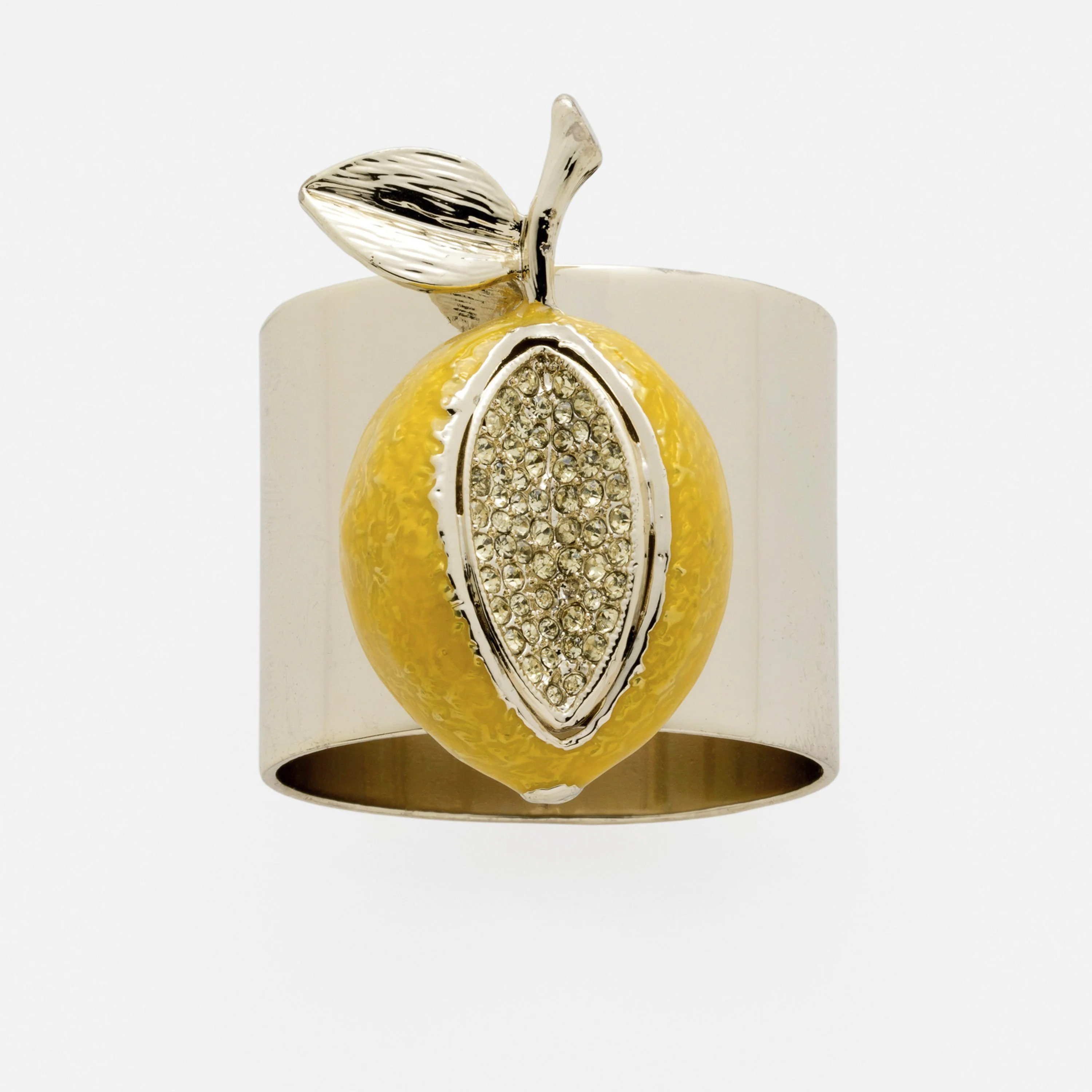 Lemon Napkin Rings, Set of 2