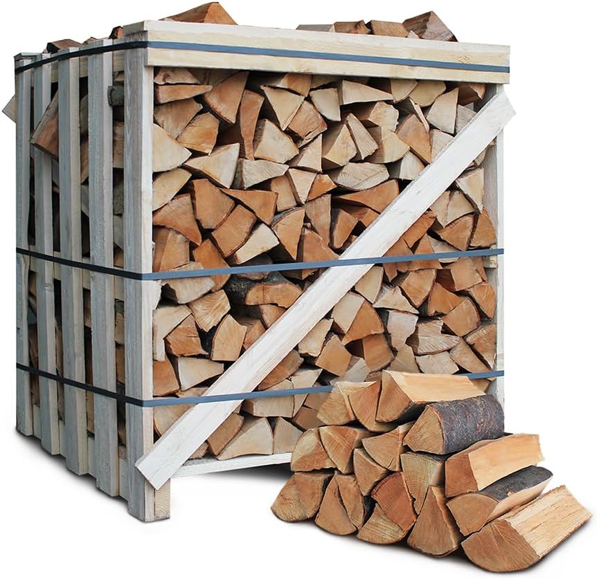 JSM-tűzifa Bükk tűzifa – Hasíték hossza 25 cm / 33 cm – 1,6 öbm / 1 űrméter – 1 raklap – Kandallóhoz, kályhához, grillhez, smokerhez (Hasíték hossza 25 cm)
