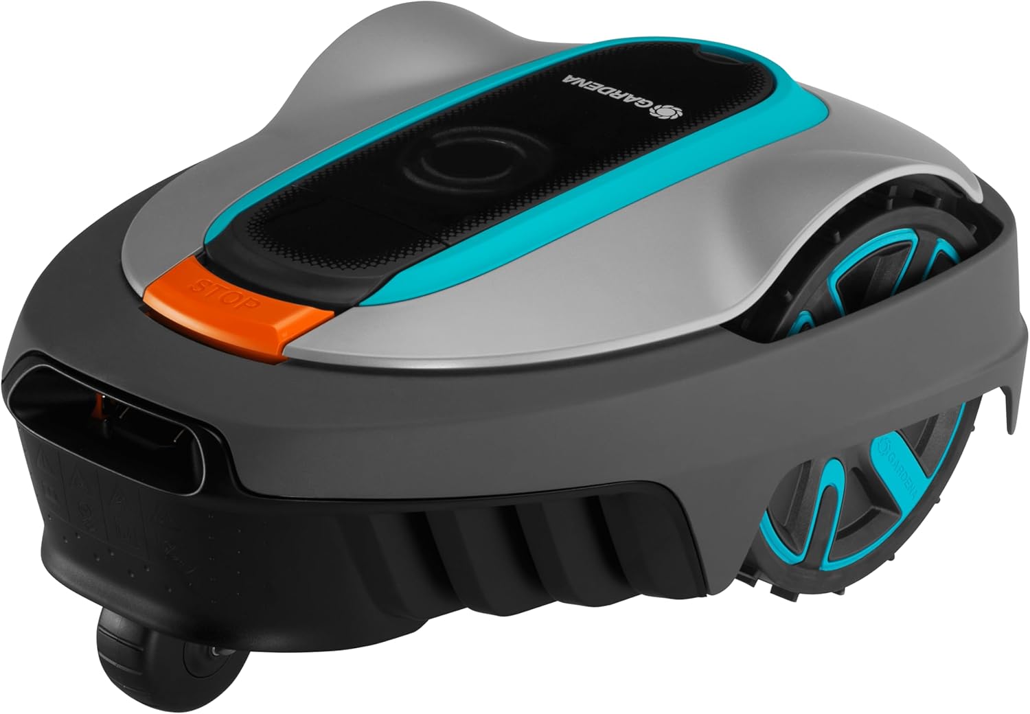 Gardena Robotmaaier SILENO minimo 500 m: intelligente grasmaaier met optimale connectiviteit, programmeerbaar met Gardena Bluetooth-app, DE-versie (15202-20)