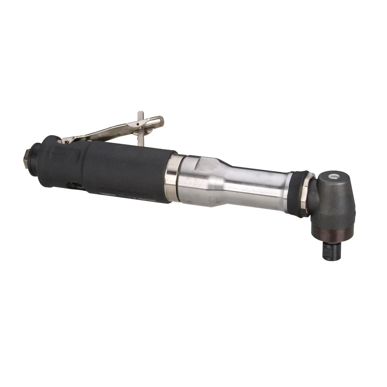 Dynabrade 54391  ~  .7 Hp Extended Right Angle Die Grinder 18000 Rpm Steel Geared Rear Exhaust 1/4 Inch & 6 mm Collet