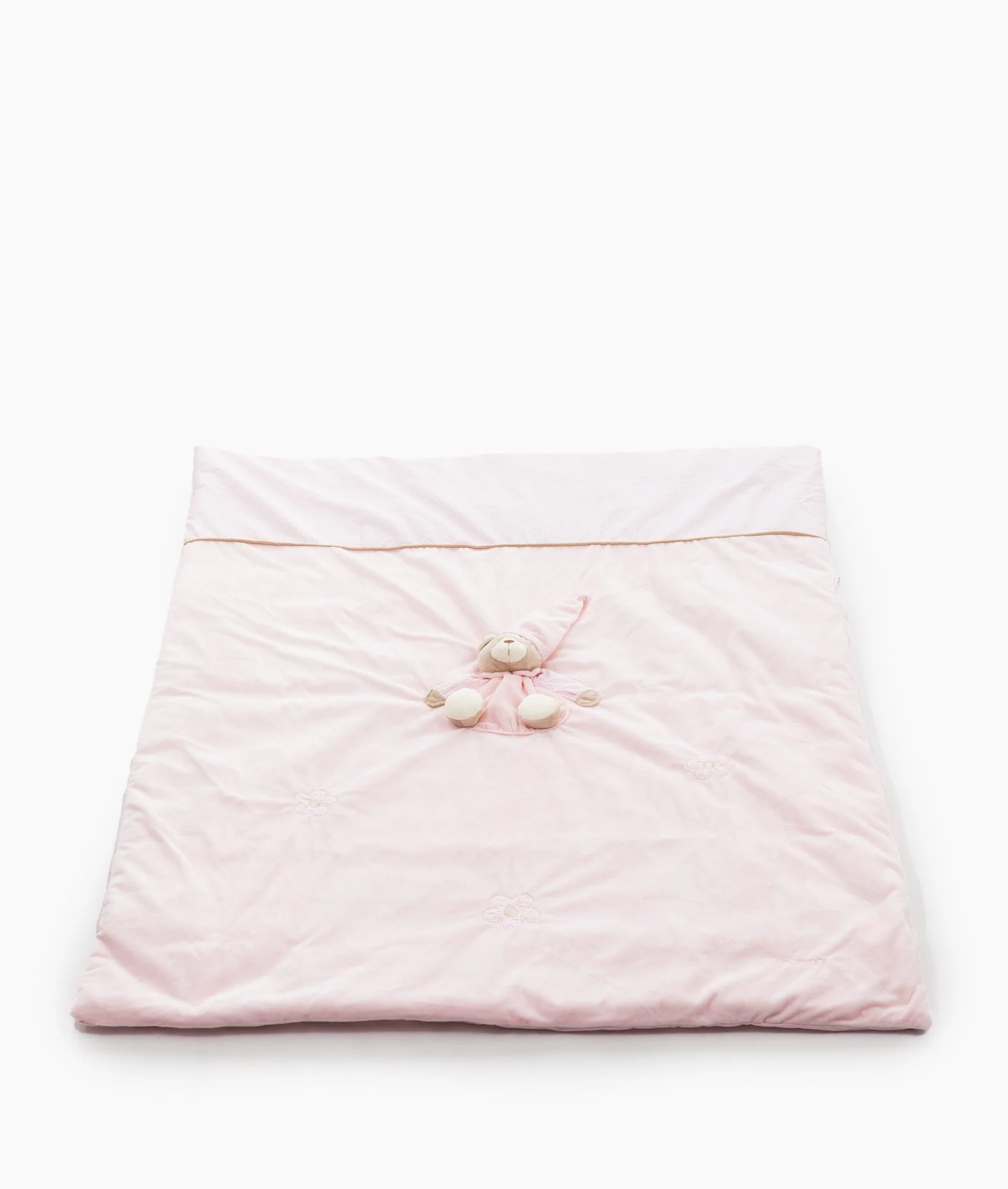 3D Toddler Quilt & Cover | Pink