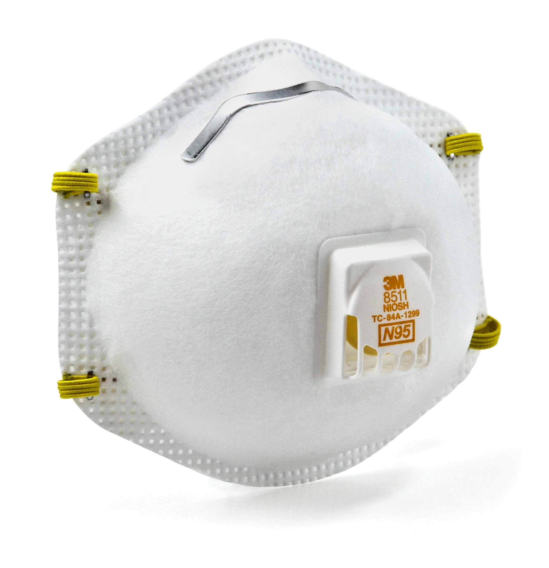 3M 8511  ~  Particulate Respirator with cool flow valve 8511 (N95 Filter Masks)