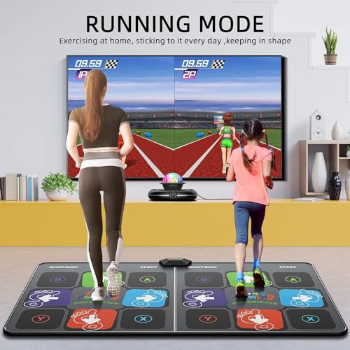 FWFX Tappetino da ballo elettronico per TV   Doppio/semplice cuscino da ballo senza fili con fotocamera HD, giochi di danza familiare per bambini e adulti, compleanno ragazzi e ragazze.. : Amazon.it: Giochi e giocattoli