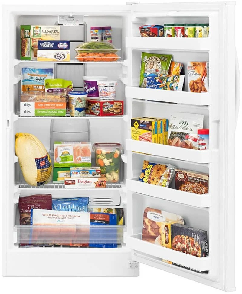 Whirlpool 16 Cu. Ft. NoFrost Freezer, Electronic Control, White
