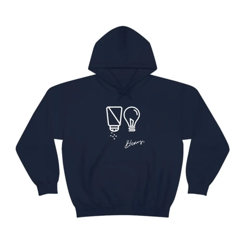 Salt and Light Christian Streetwear Hoodie | Oversize Aesthetic Faith Sweater for Worship God | Christian Gift for Him for Her