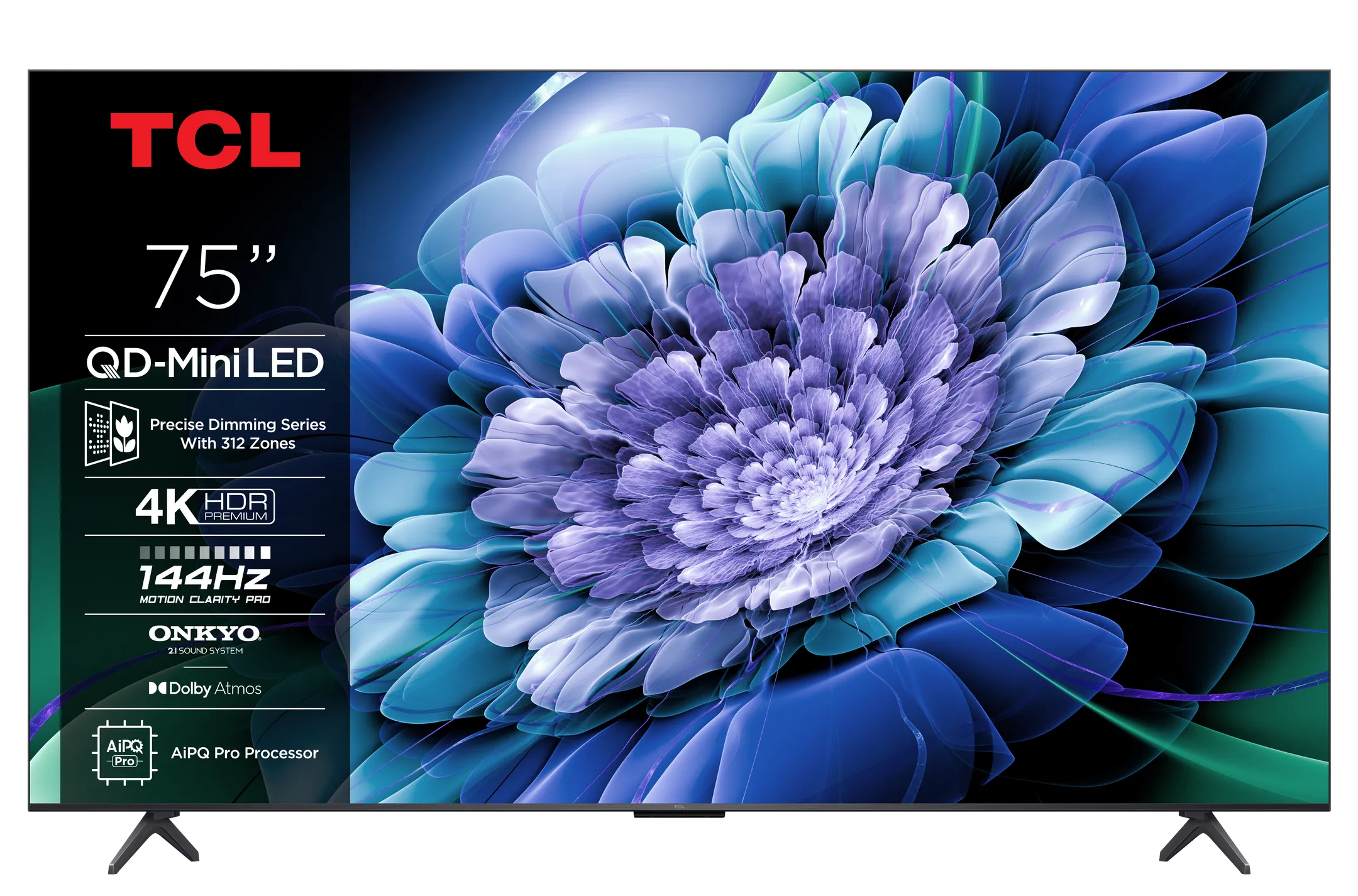TCL QD-Mini LED 4K TV 75C69K (2025) - 75 inch