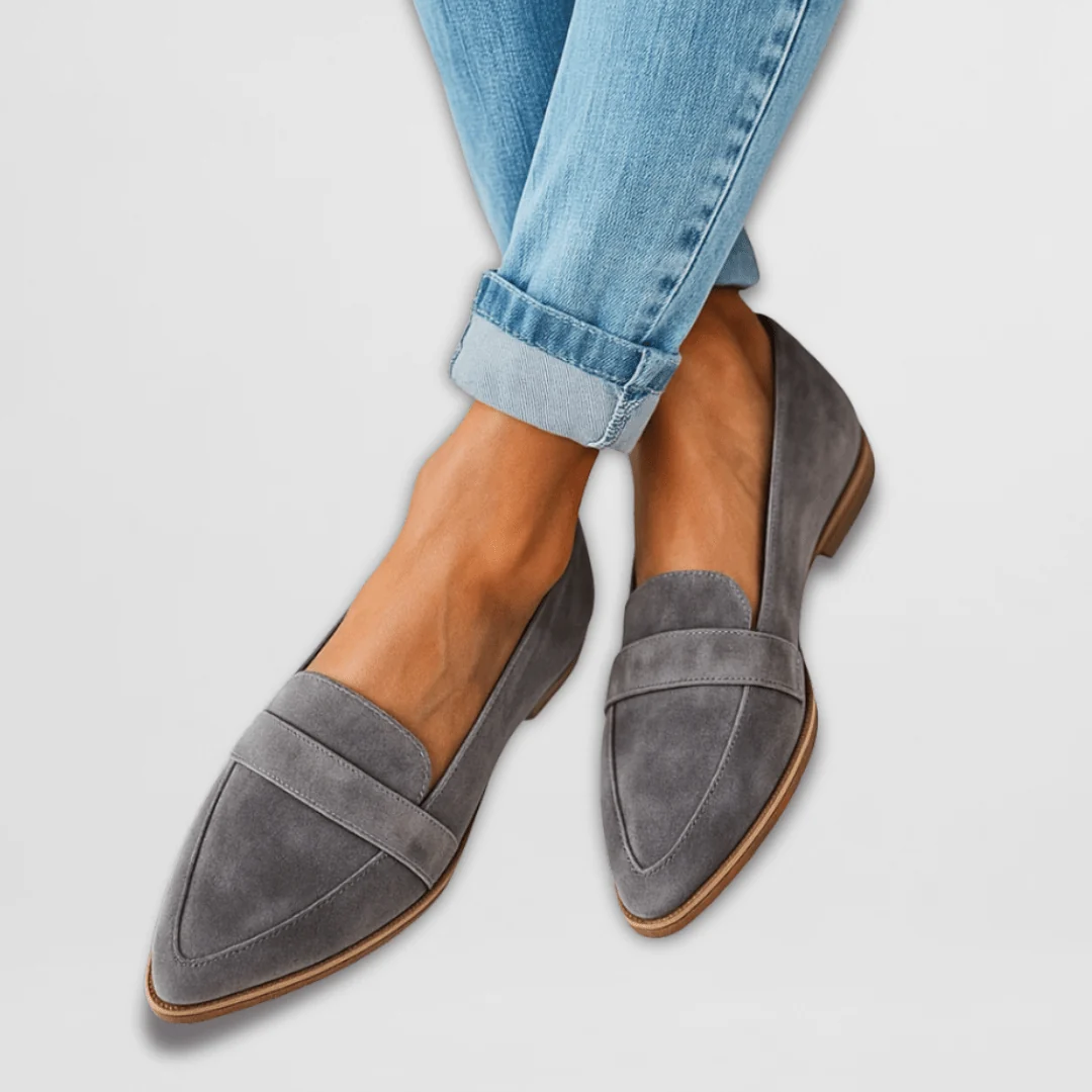 Women��s Soft Suede Loafers Comfortable Everyday Style