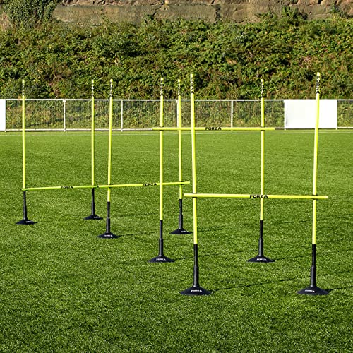 FORZA Pali Slalom | Attrezzatura Sportiva per Allenamenti | Attrezzatura Calcio | Kit di Agilità & velocità per Uomini Donne E Bambini | Ostacoli Allenamento Calcio : Amazon.it: Sport e tempo libero
