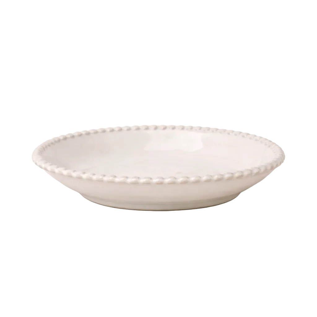 Stoneware Beaded Cream Bowl