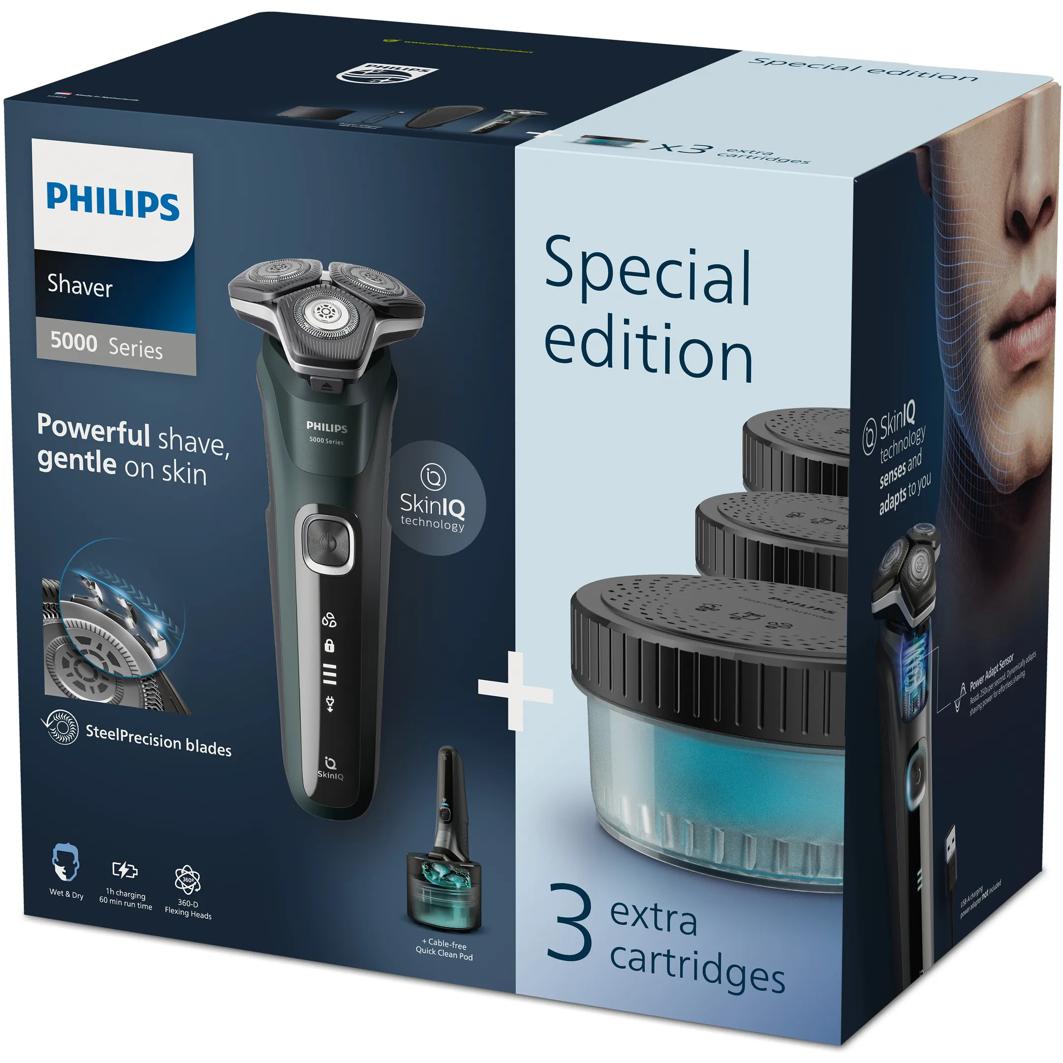 Philips Scheerapparaat Wet & Dry S5884/69 Series 5000