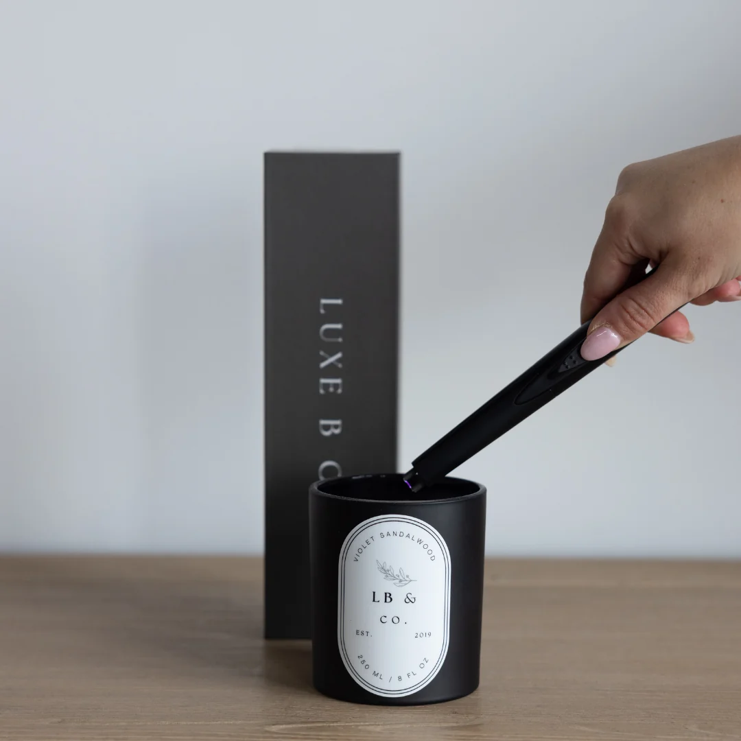 Luxe USB Arc Lighters Black