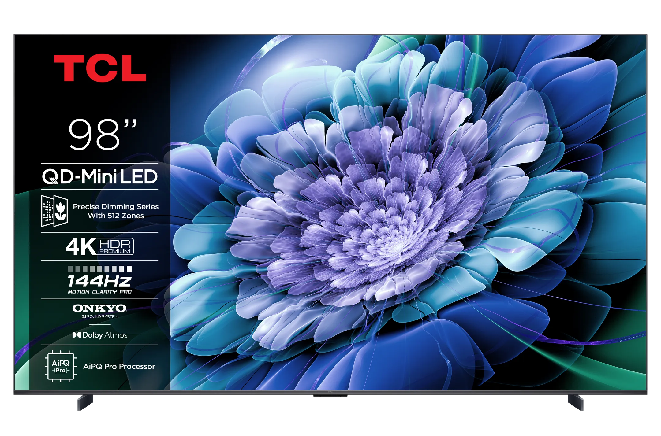 TCL QD-Mini LED 4K TV 98C69K (2025) - 98 inch
