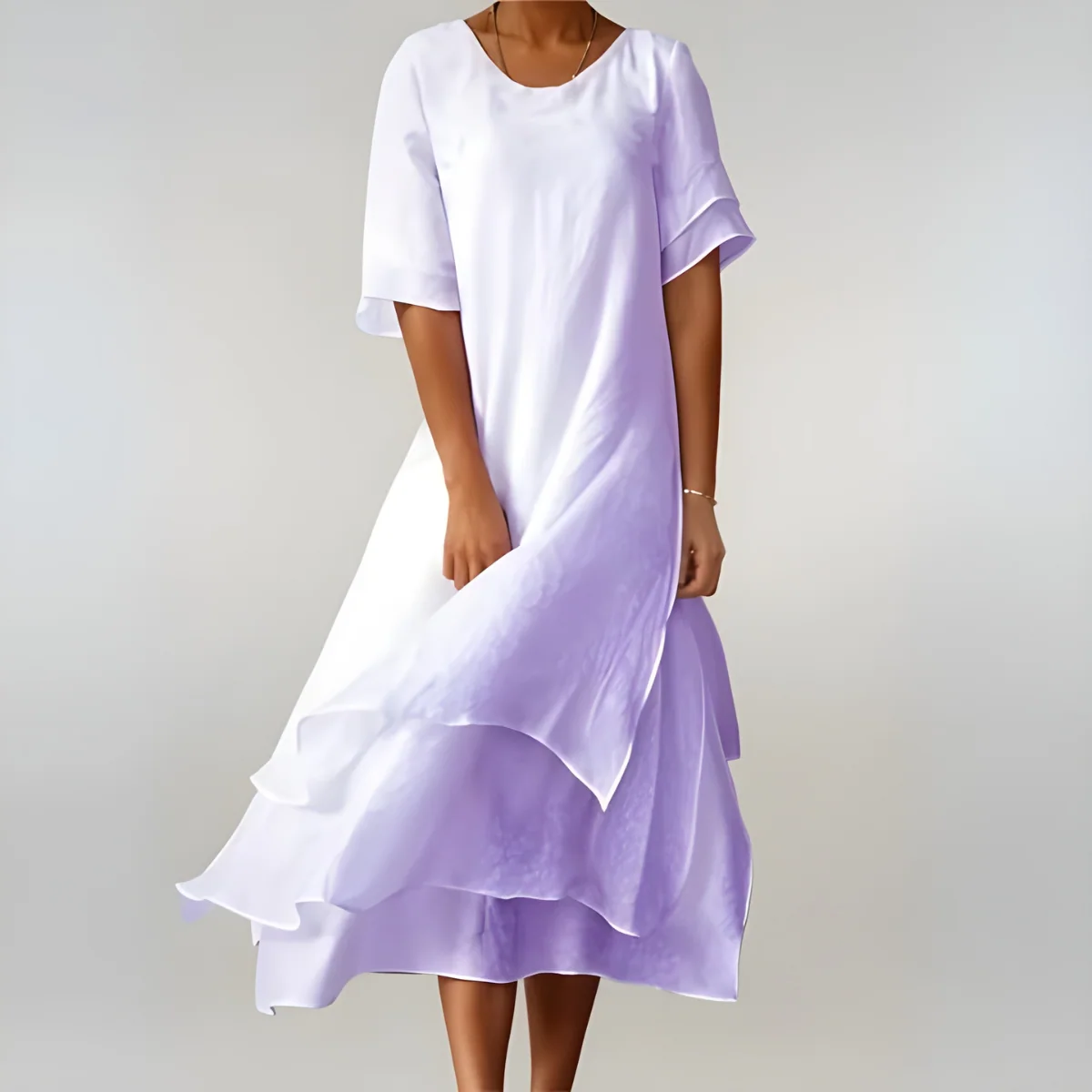 Women��s Lightweight Maxi Dress Elegant Flowing Silhouette