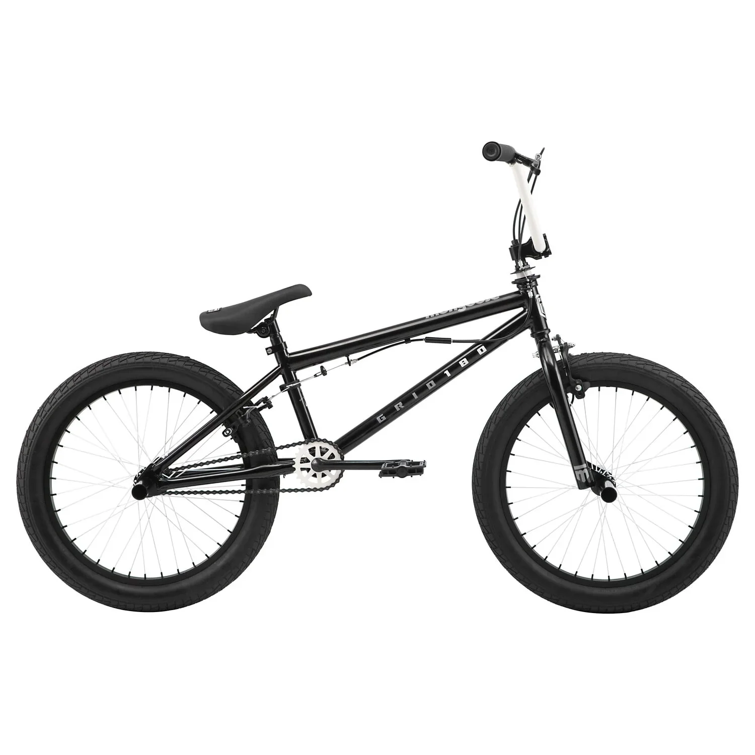 Mongoose Mongoose Grid 180 BMX Freestyle Kerékpár, 20 colos kerekek, egysebességes, fekete