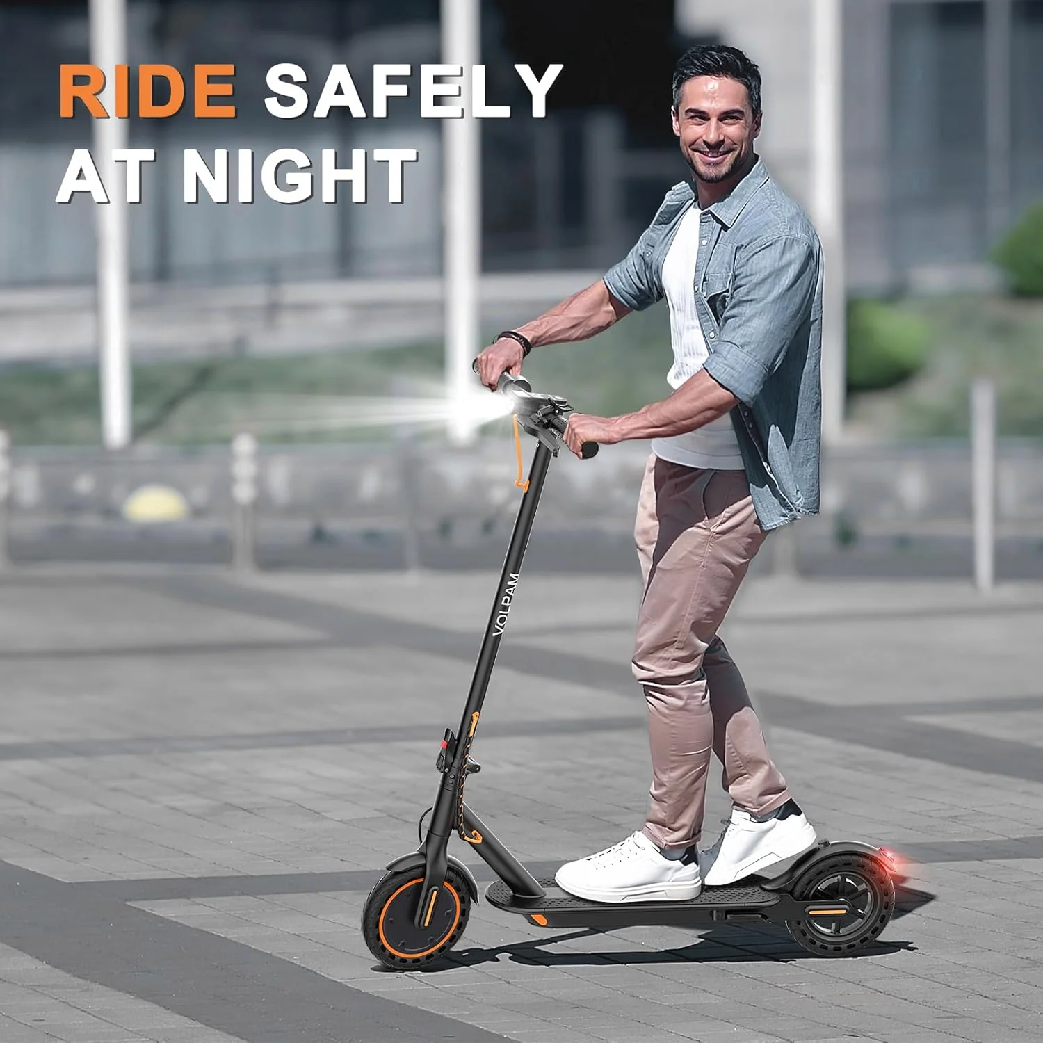 Electric Scooter, 350W/500W Powerful Motor, 8.5