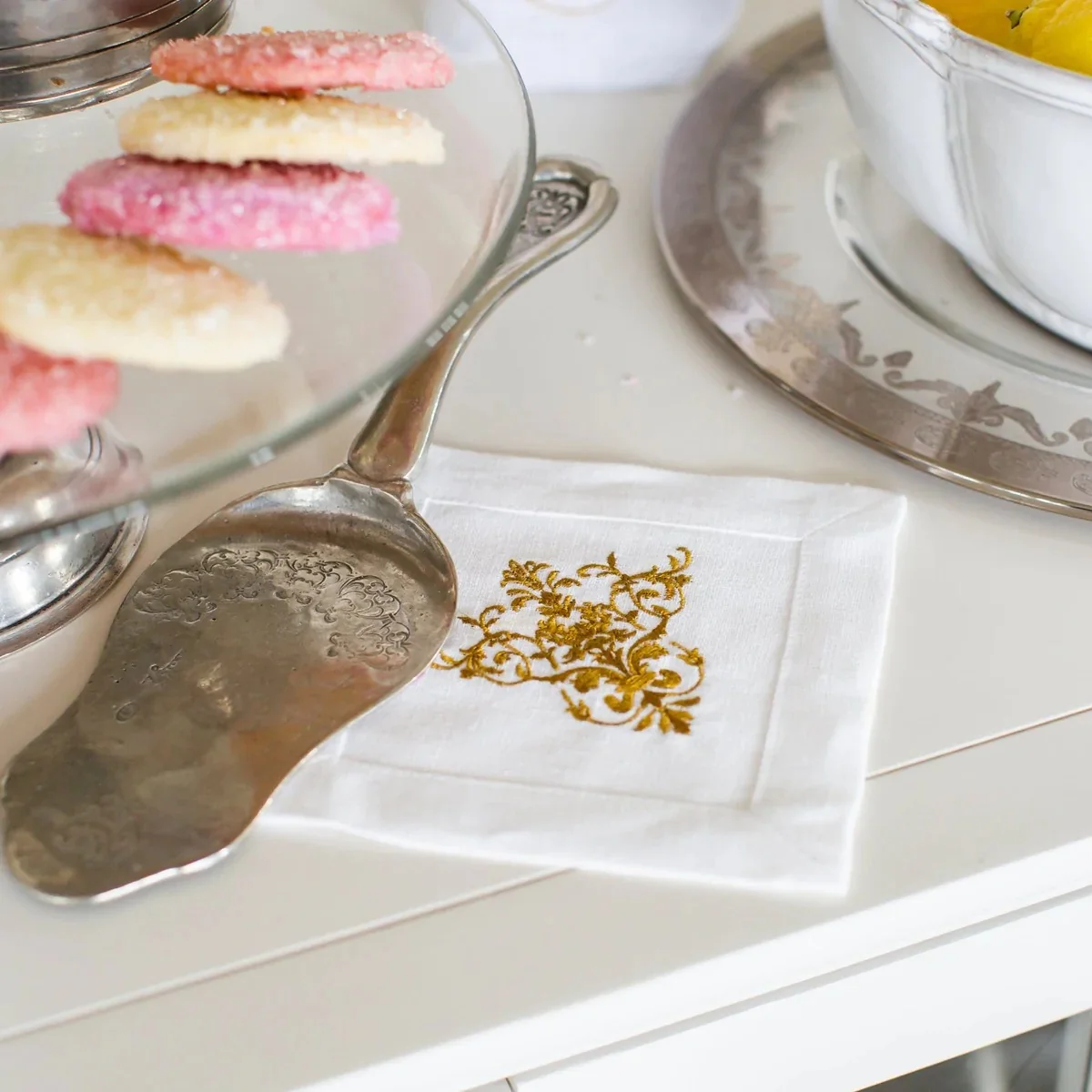 Victorian Cocktail Napkin Set