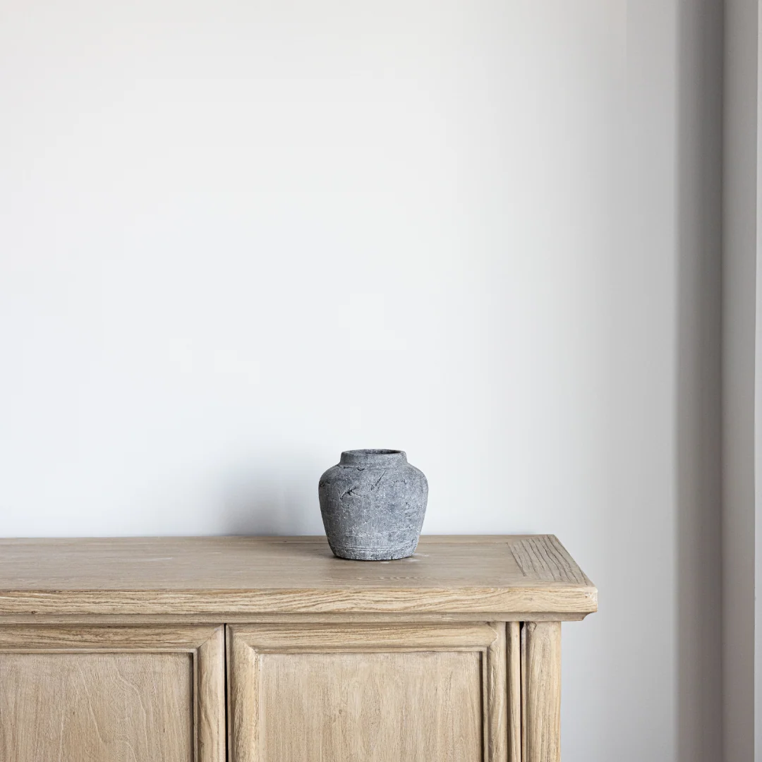 Charcoal Petite Vase