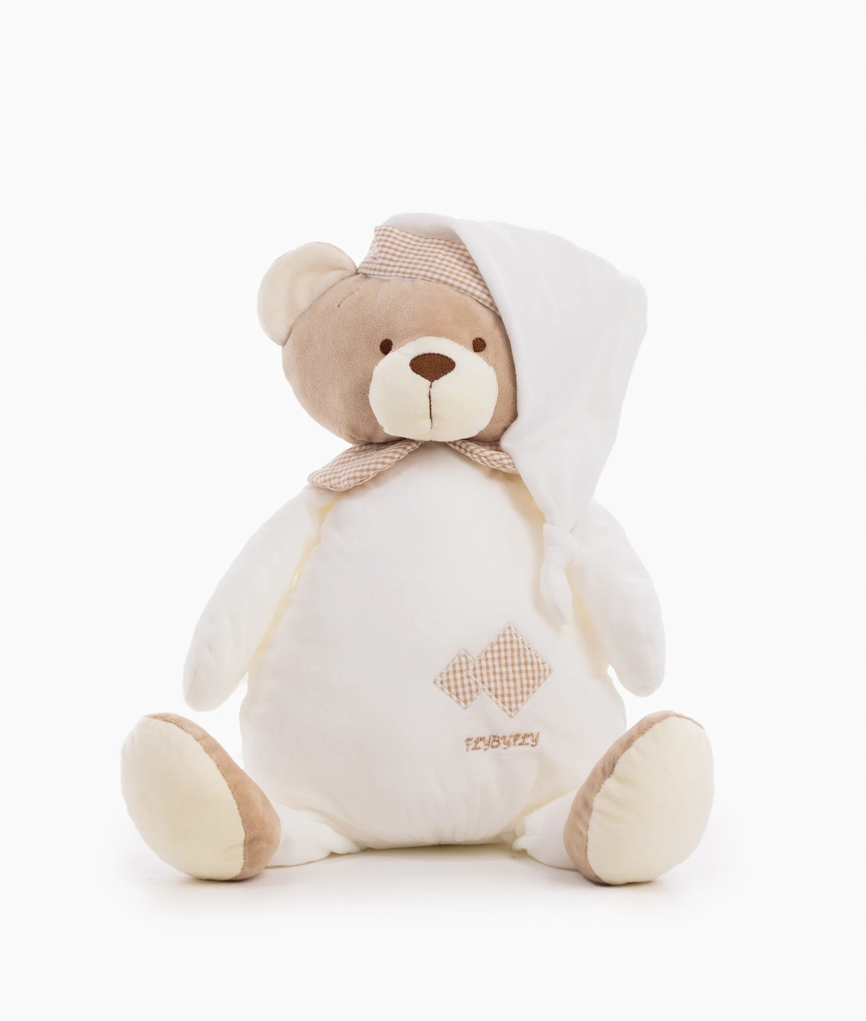 Teddy Bear | White & Beige