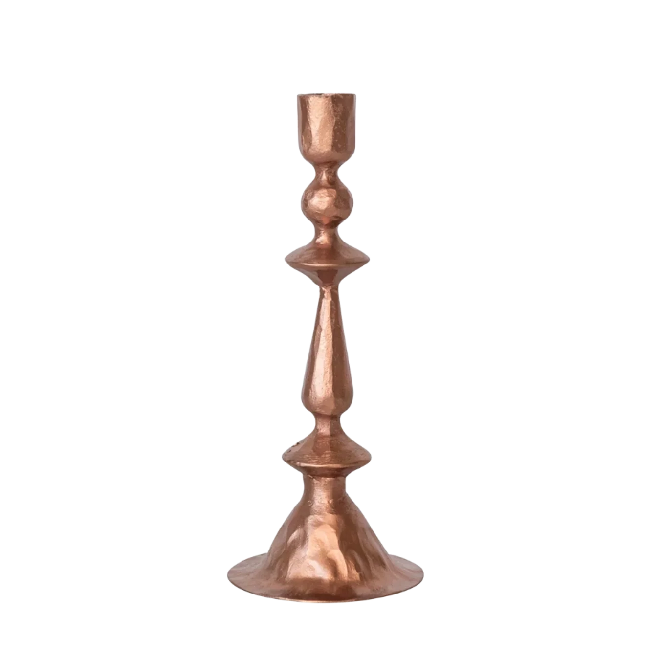 Copper Hand Forged Candle Taper Holder