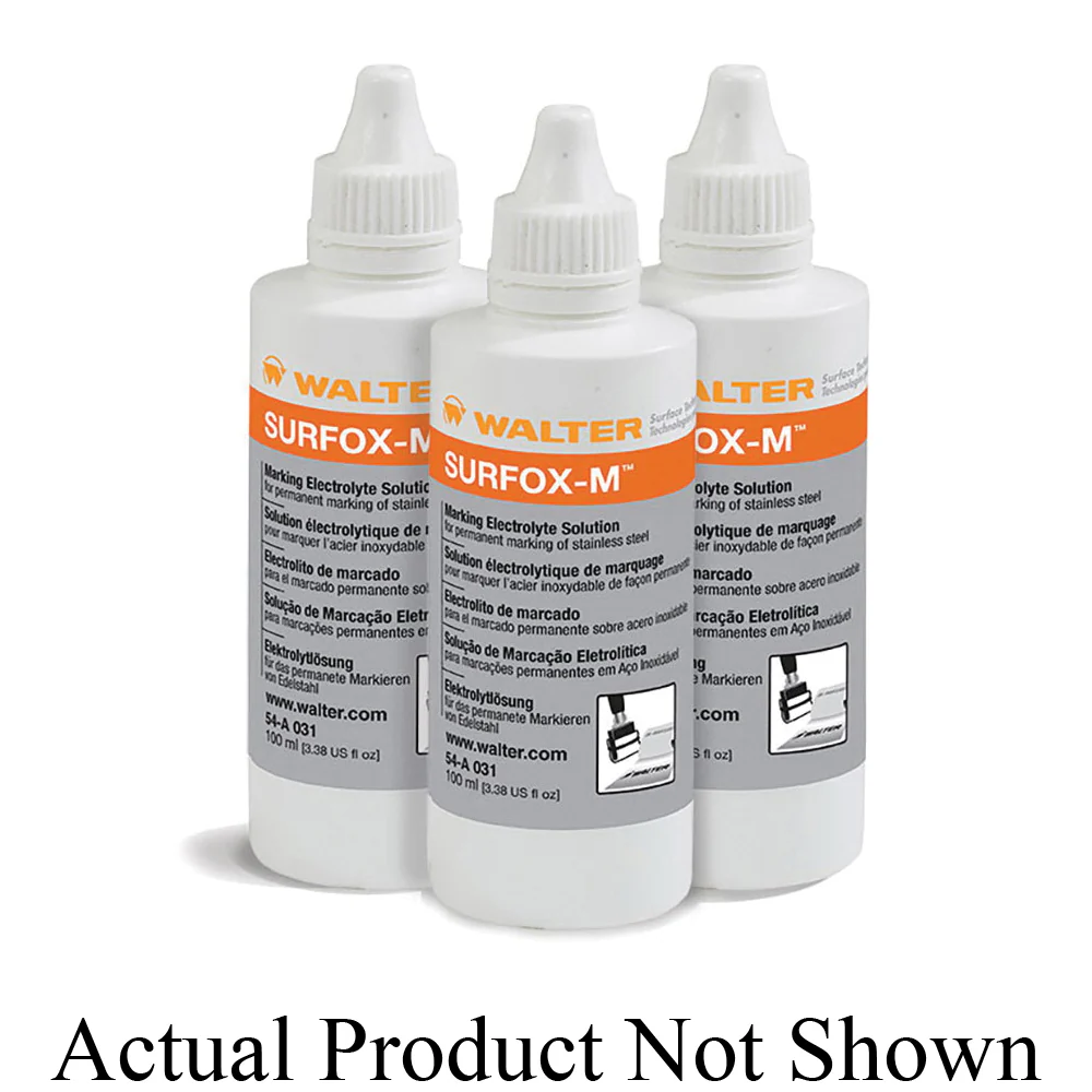 WALTER 54A031  ~  Surfox Marking Solution 100Ml
