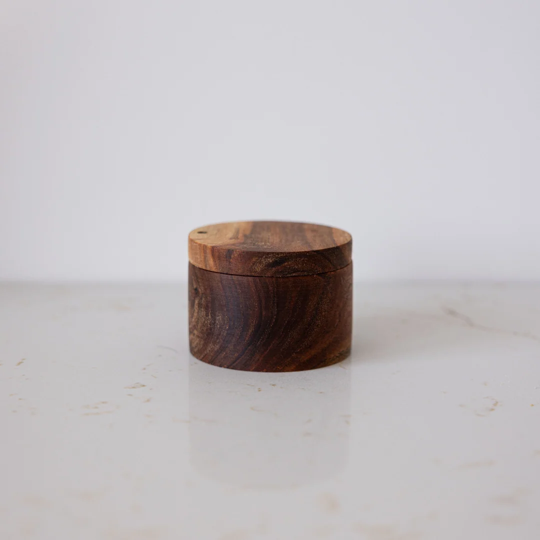 Wood Salt Cellar