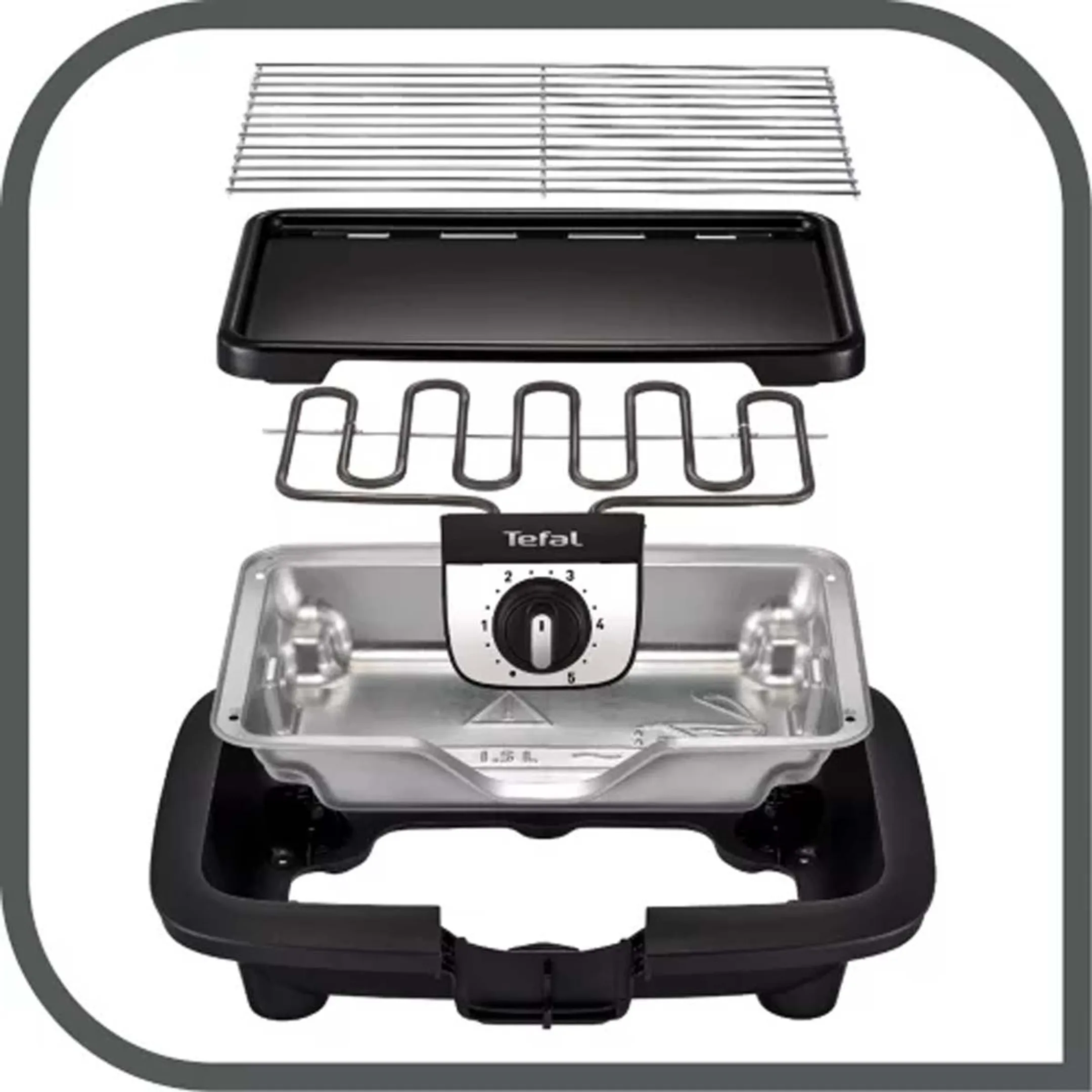 Tefal Elektrische BBQ Easy Grill 2 in 1