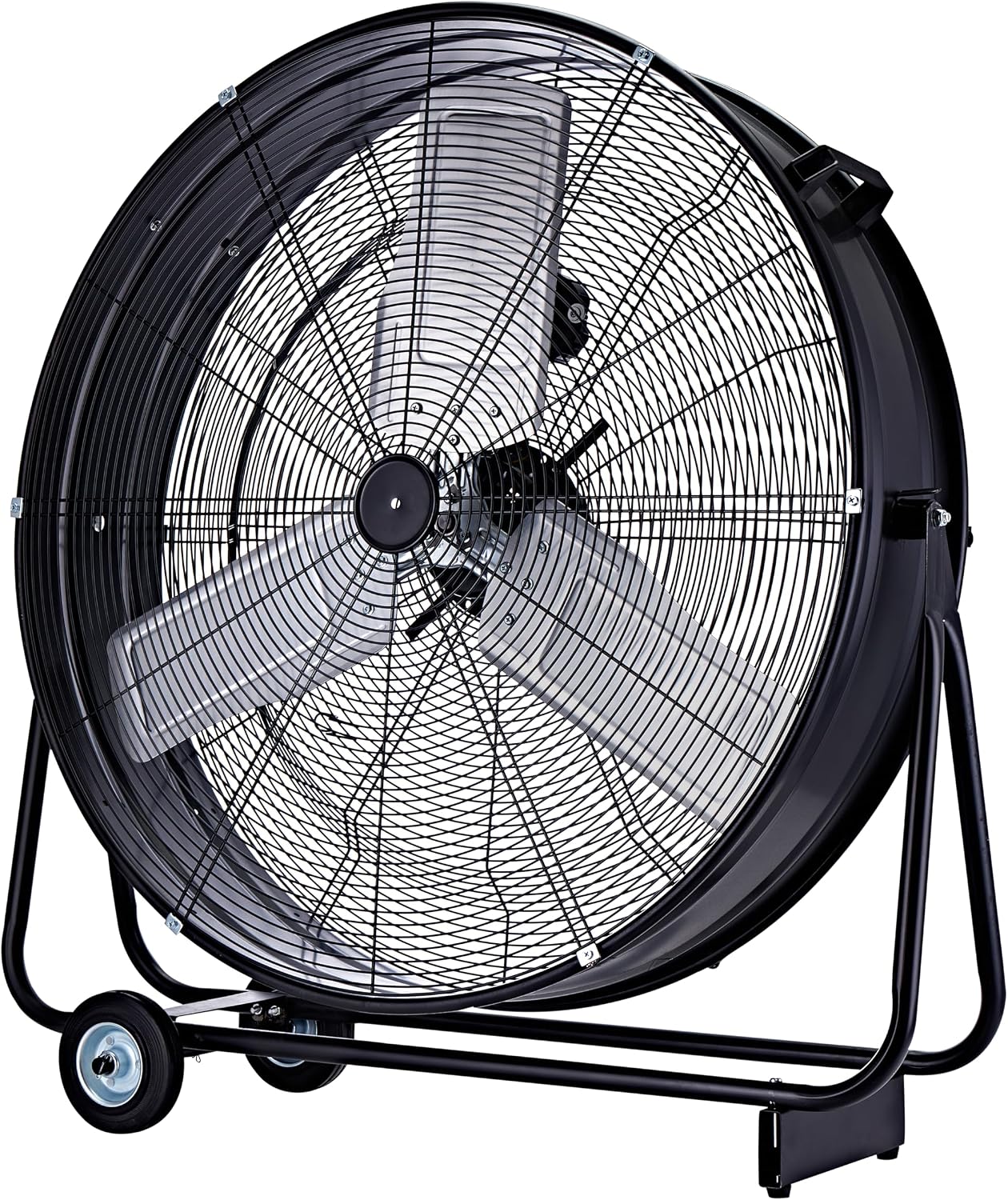 Be Cool Industrie-Windmaschine 75cm BCIWM75CM – Fahrbarer Trommelventilator, Ø 75 cm (30