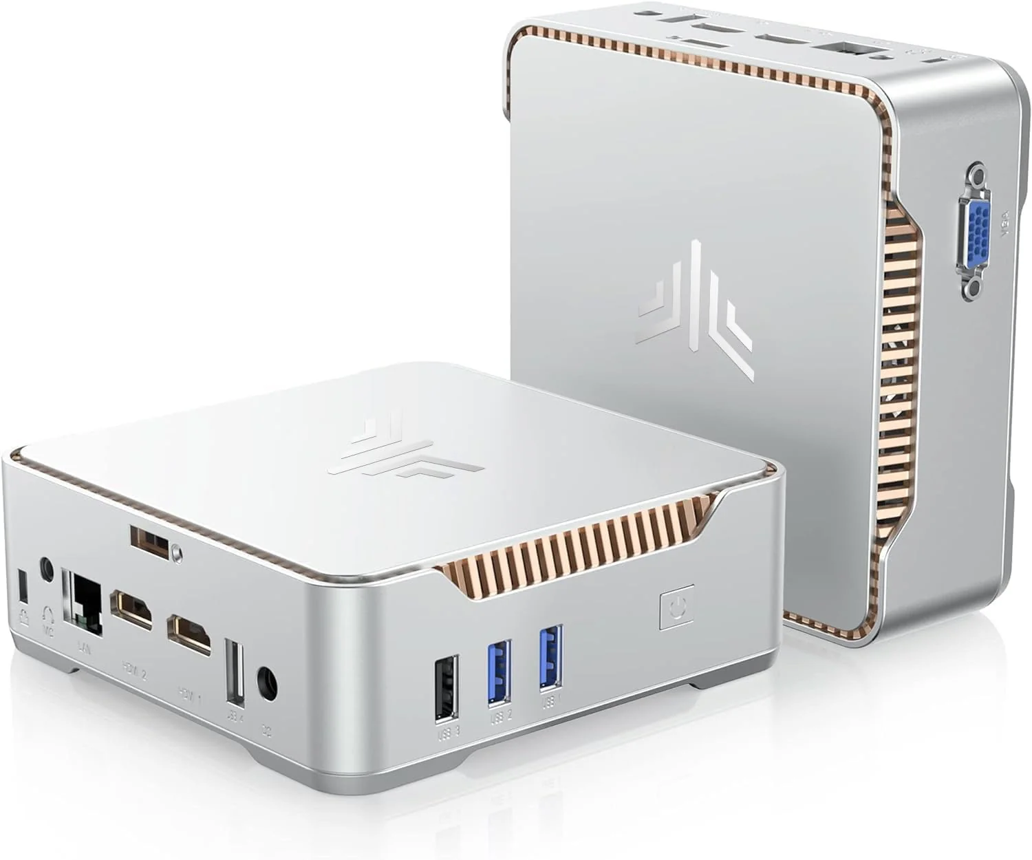 KAMRUI GK3Plus Mini PC, 16GB RAM, 512GB M.2 SSD Mini Computer