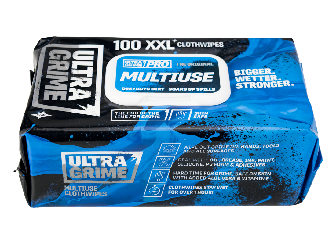 ULTRAGRIME® Pro Multiuse Wipes (Pack Of 100)