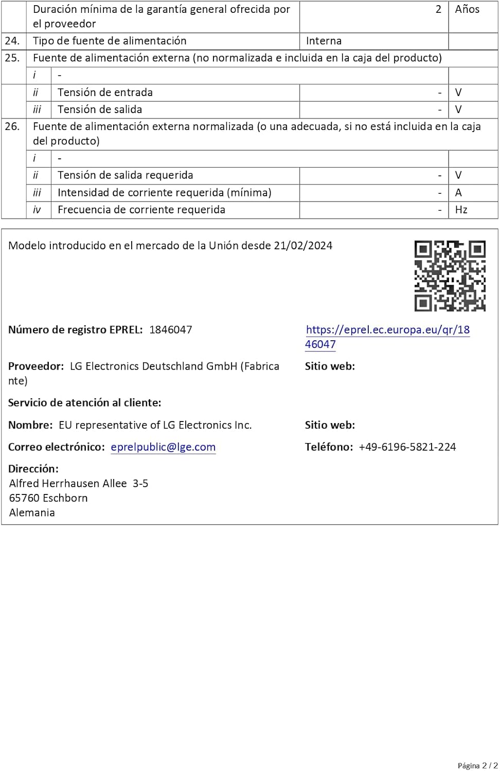 65UT73006LA 65 