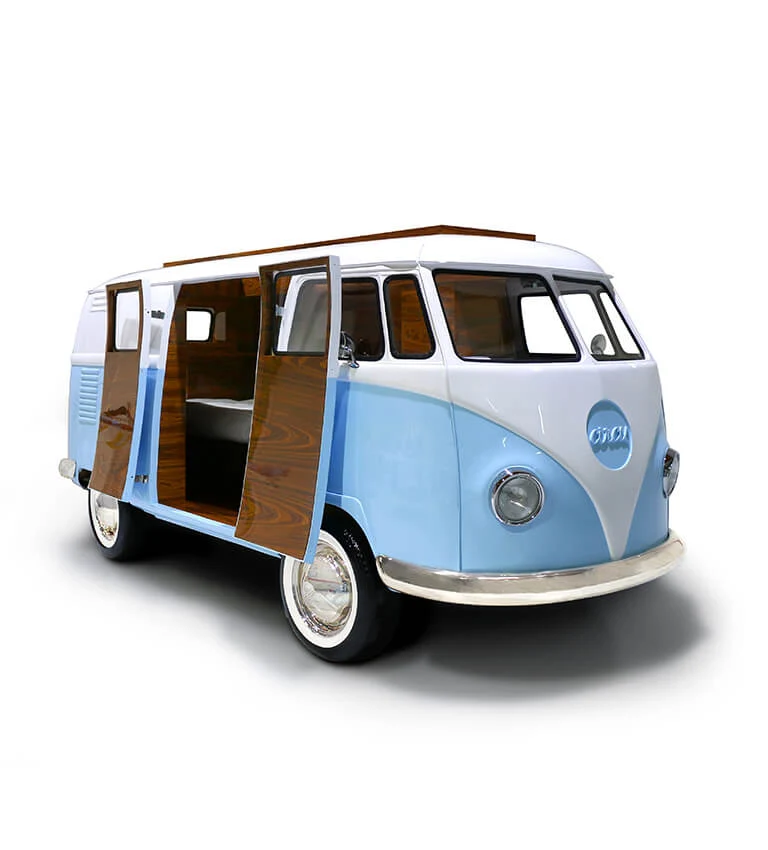 Bun Van Bed, Blue