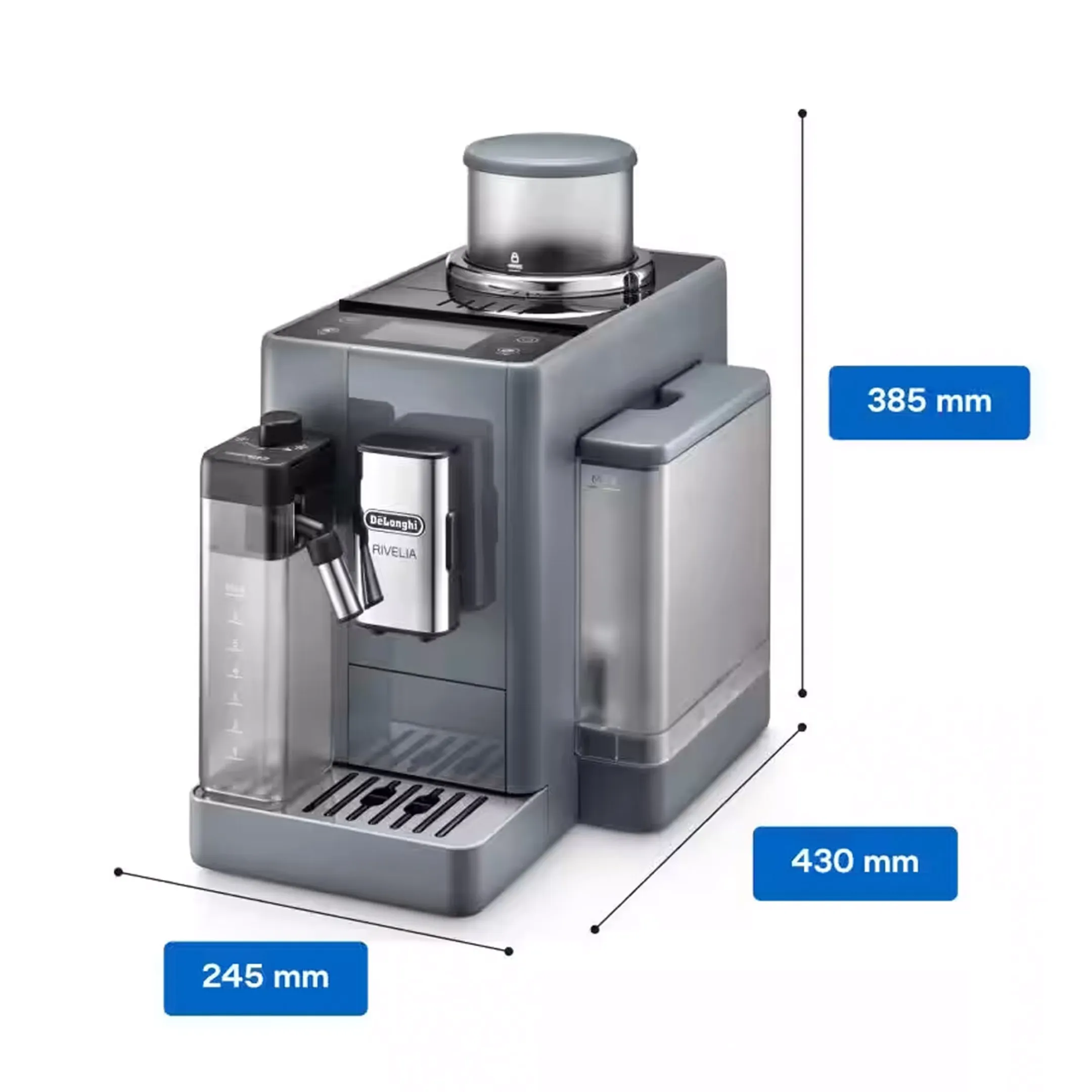 De'Longhi Volautomatische Espressomachine Rivelia EXAM440.55.G