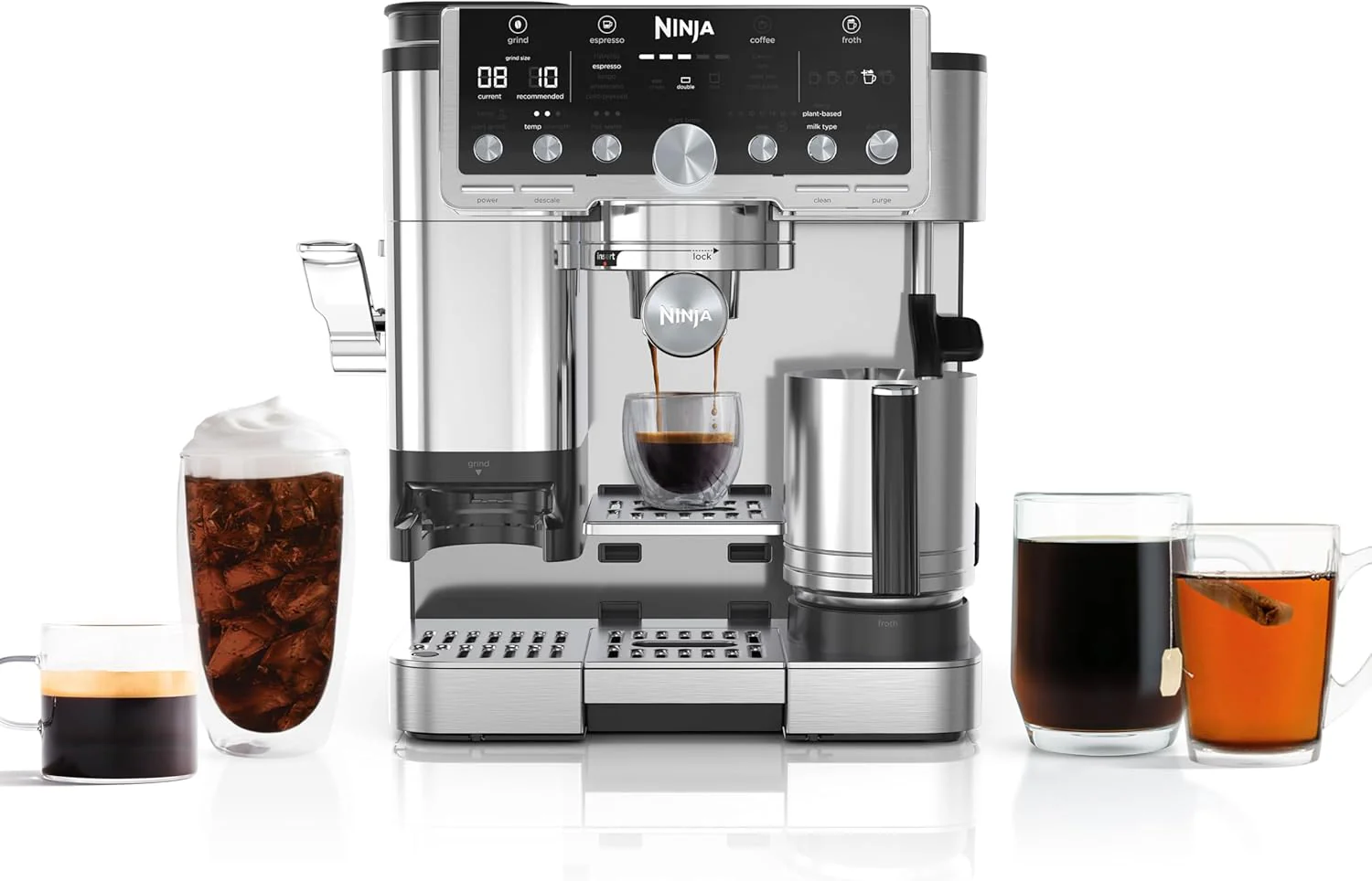 Ninja Luxe Café Pro Series, Espresso Machine, Drip Coffee, Cold Brew