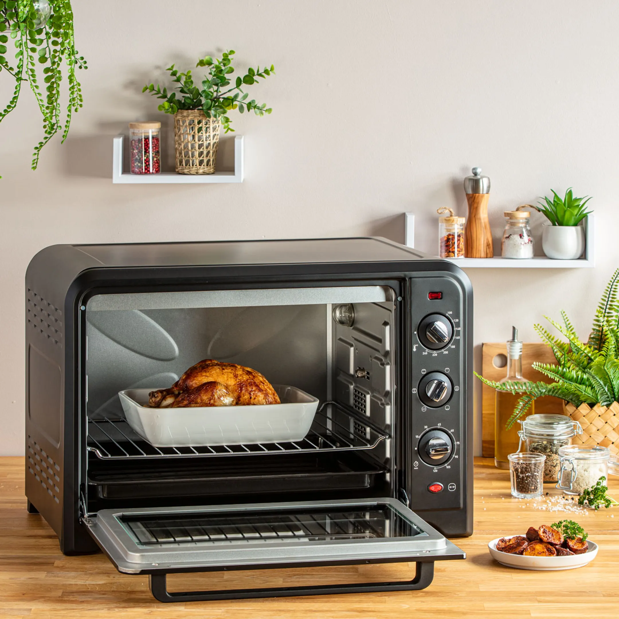 Moulinex Elektrische oven Optimo 60L OX495810