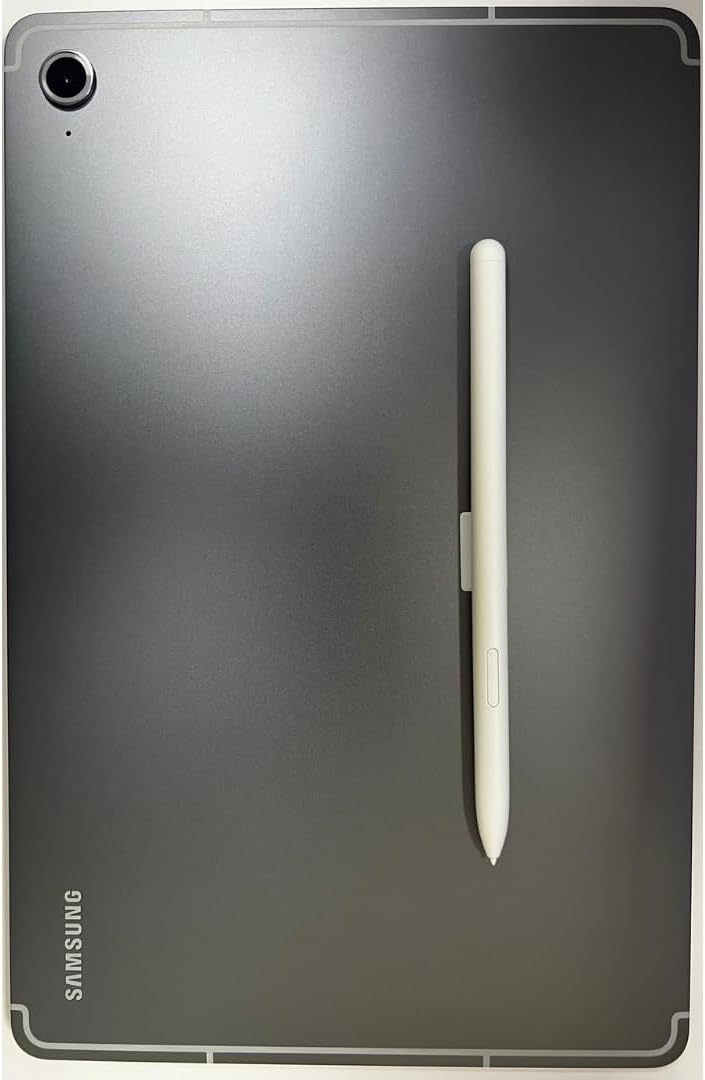 Samsung Galaxy Tab S10 FE w/S-Pen | 128GB, 8GB RAM, Wi-Fi Only | 10.9” LCD, WiFi 6E Android 15 Tablet, 4K Camera | International Model X520 | 25W Fast Charger Bundle (Gray)