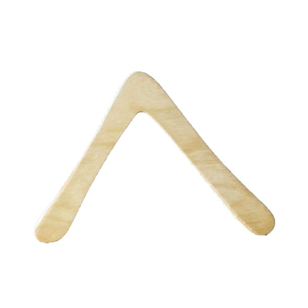Everest Boomerang - Large wooden boomerangs with Everest mountain art!