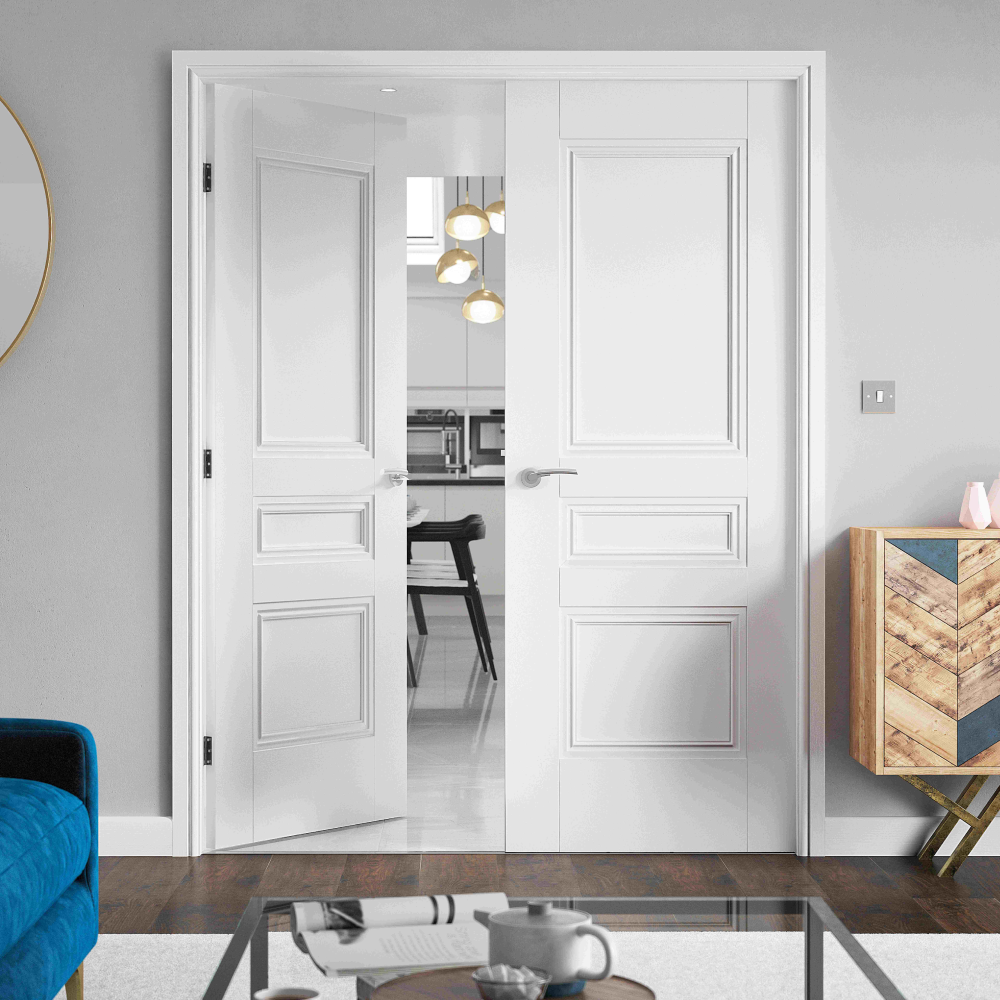 J B Kind Osborne White Internal Door