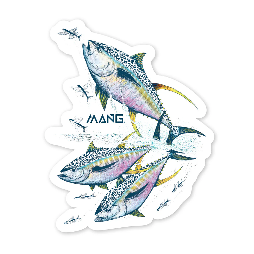 Yellowfin Tuna MANG - Sticker
