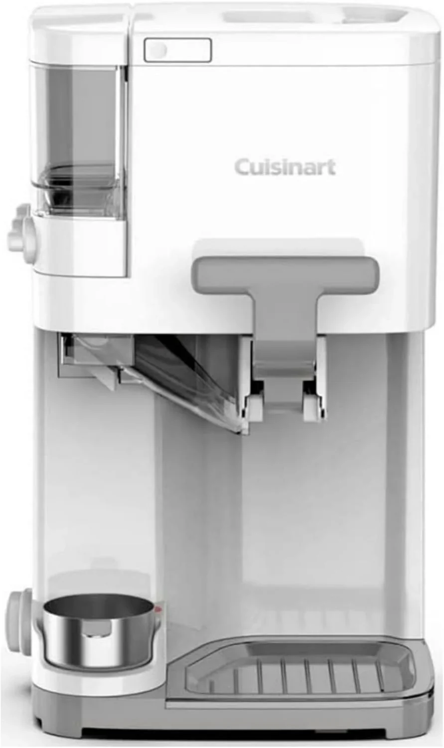Cuisinart lágyfagylalt készítő – belekeverős fagylaltgép joghurt, szorbé, gelato, italok készítéséhez 1,5 literes, fehér, ICE-48