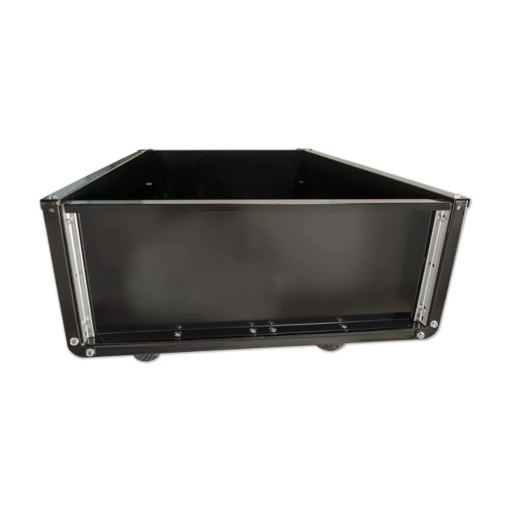 Utility Tow Behind Steel Dump Cart, 750 Pound Capacity