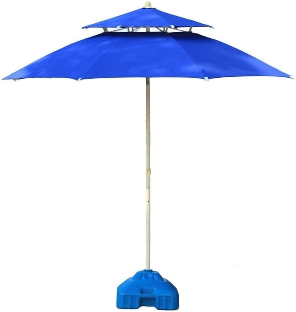 Garten-Sonnenschirme für den Außenbereich, 7,5 'Sonnenschirme, doppelseitiger Sonnenschirm für die Außenterrasse, perfekt für den Außenhof, kommerziellen Veranstaltungsmarkt am Strand, Camping, am