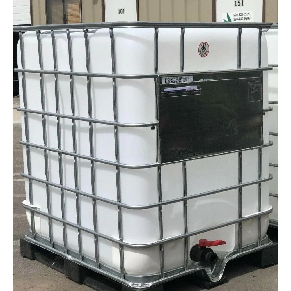 330-gallon food-grade IBC containers | Drinking water and rainwater harvesting containers