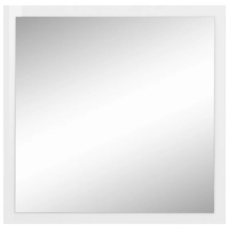 Specchiera da Bagno Zet 60x60 cm – Finitura Bianco Lucido – Design Moderno e Compatto