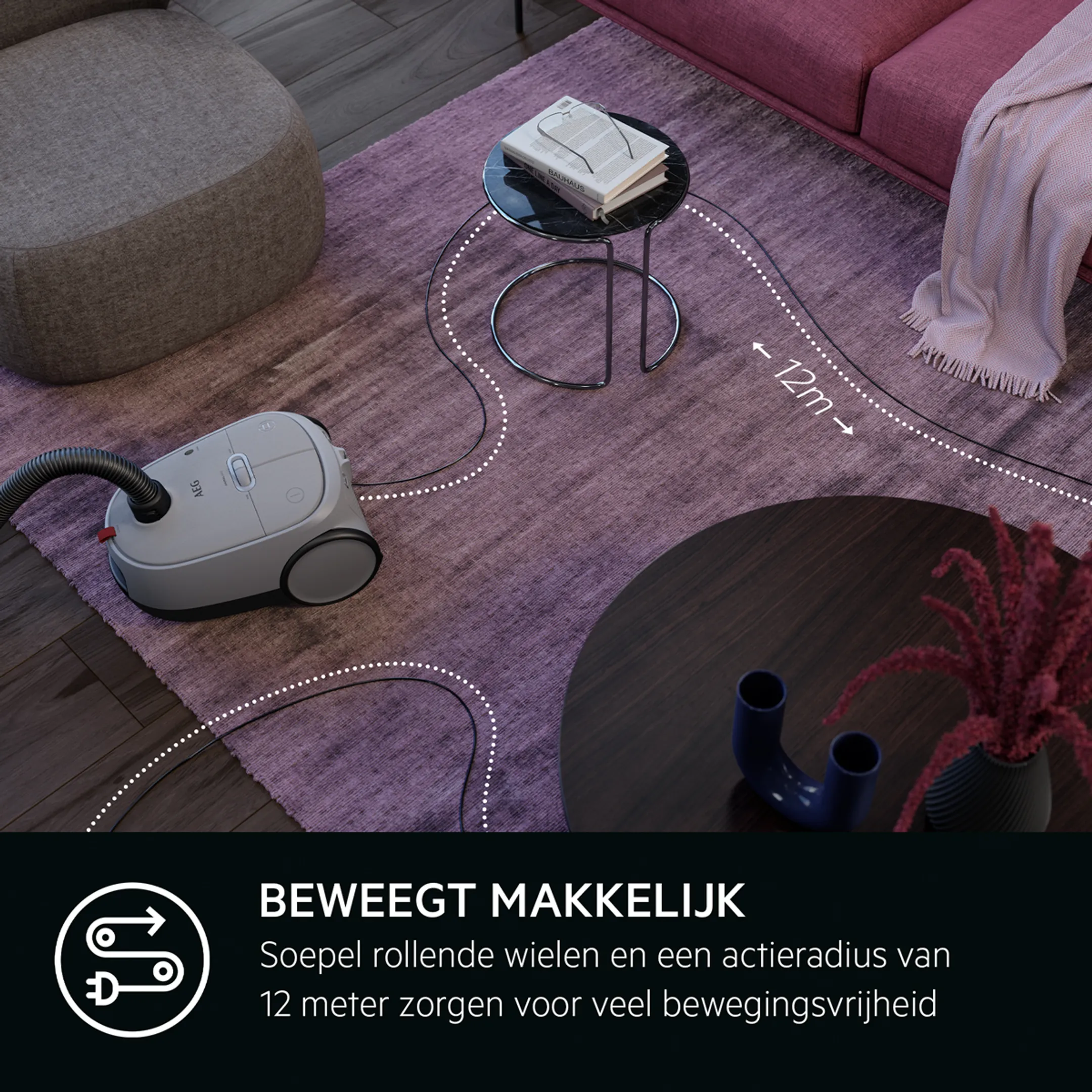 AEG Stofzuiger met zak Animal 6000 AB61A5UGT