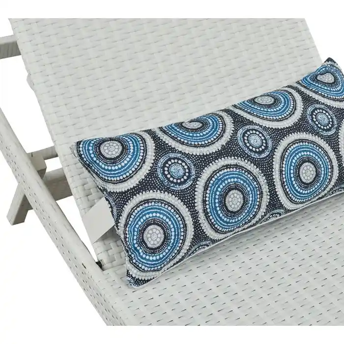 All Weather Wicker Chaise Lounge - Set of 2
