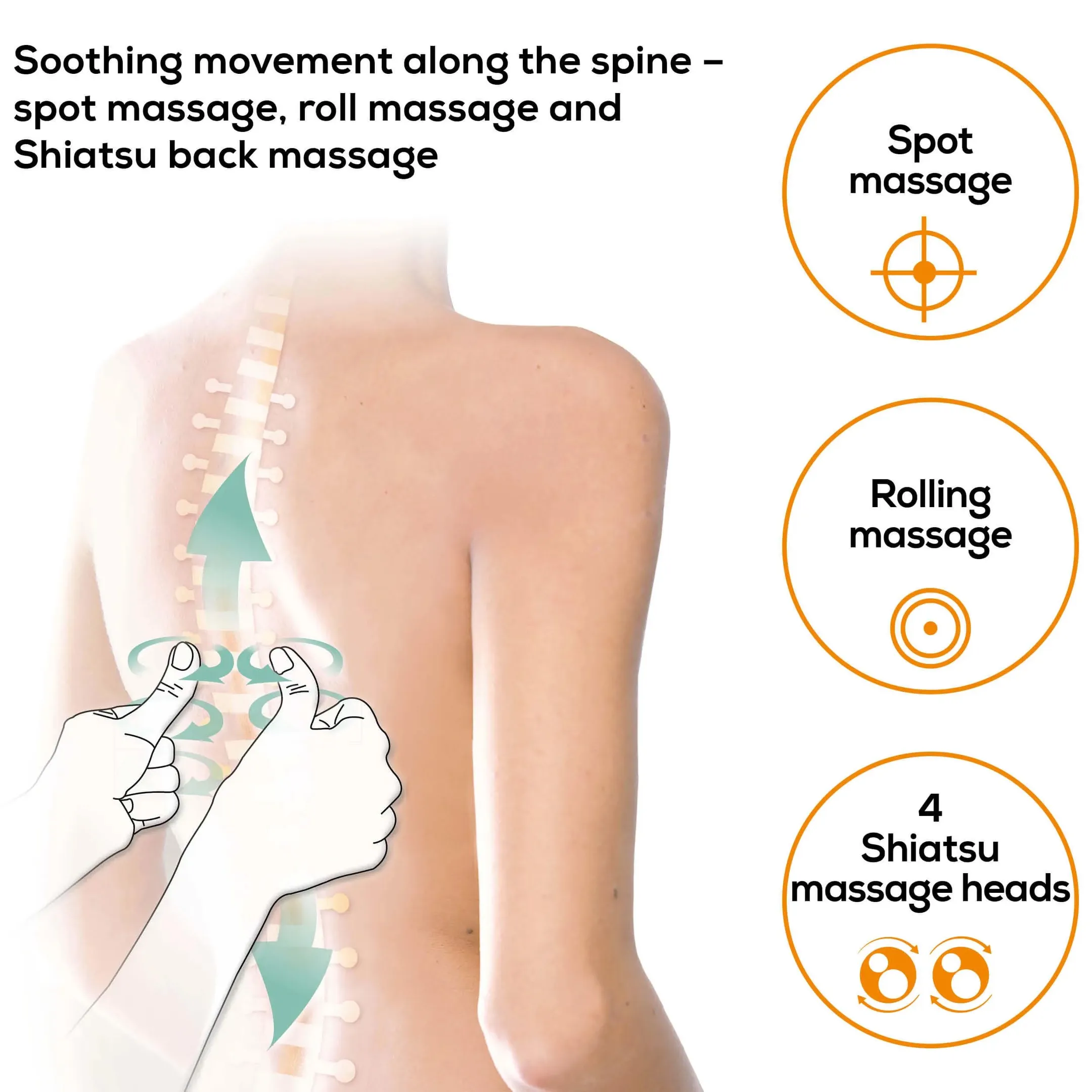 Beurer Massagestoel MG 260 HD-2-in-1