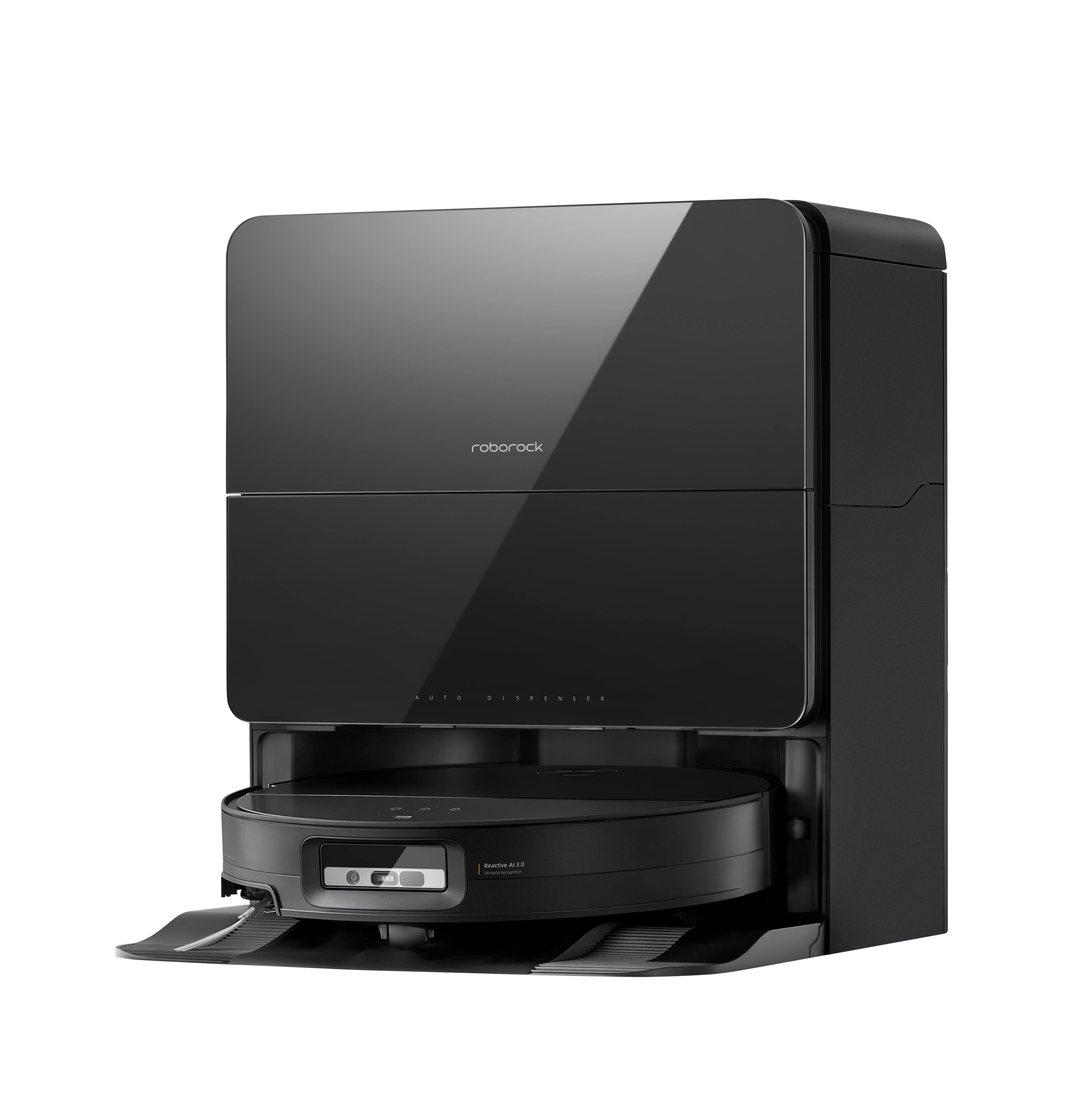 Roborock Saros 10 robot aspirateur laveur avec station d’accueil multifonctionnelle RockDock Ultra