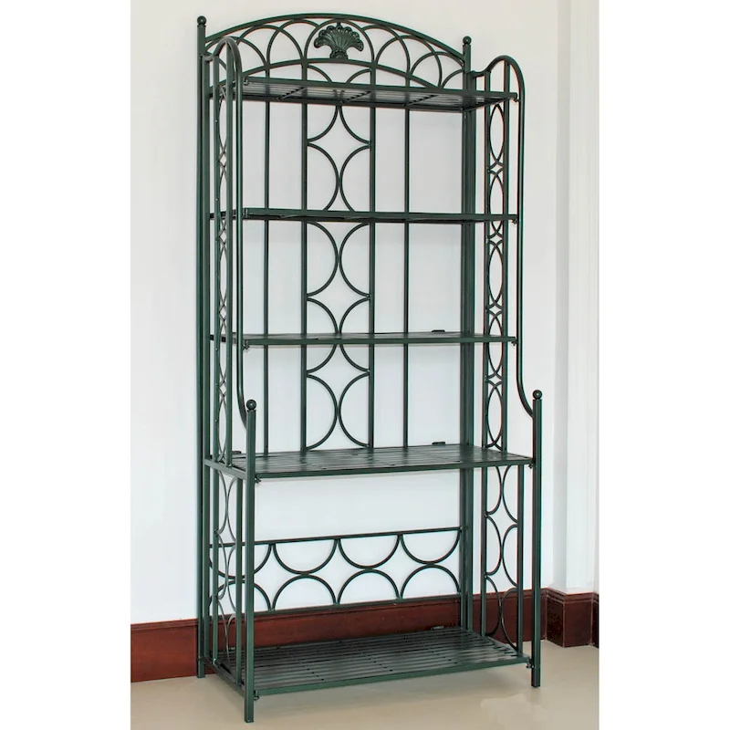 Mandalay 5-Tier Iron Baker's Rack