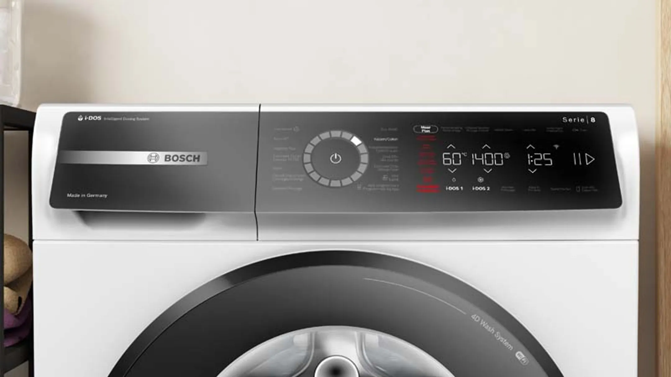 Bosch Wasmachine WGB244AAFG Serie 8 i-DOS  9 kg